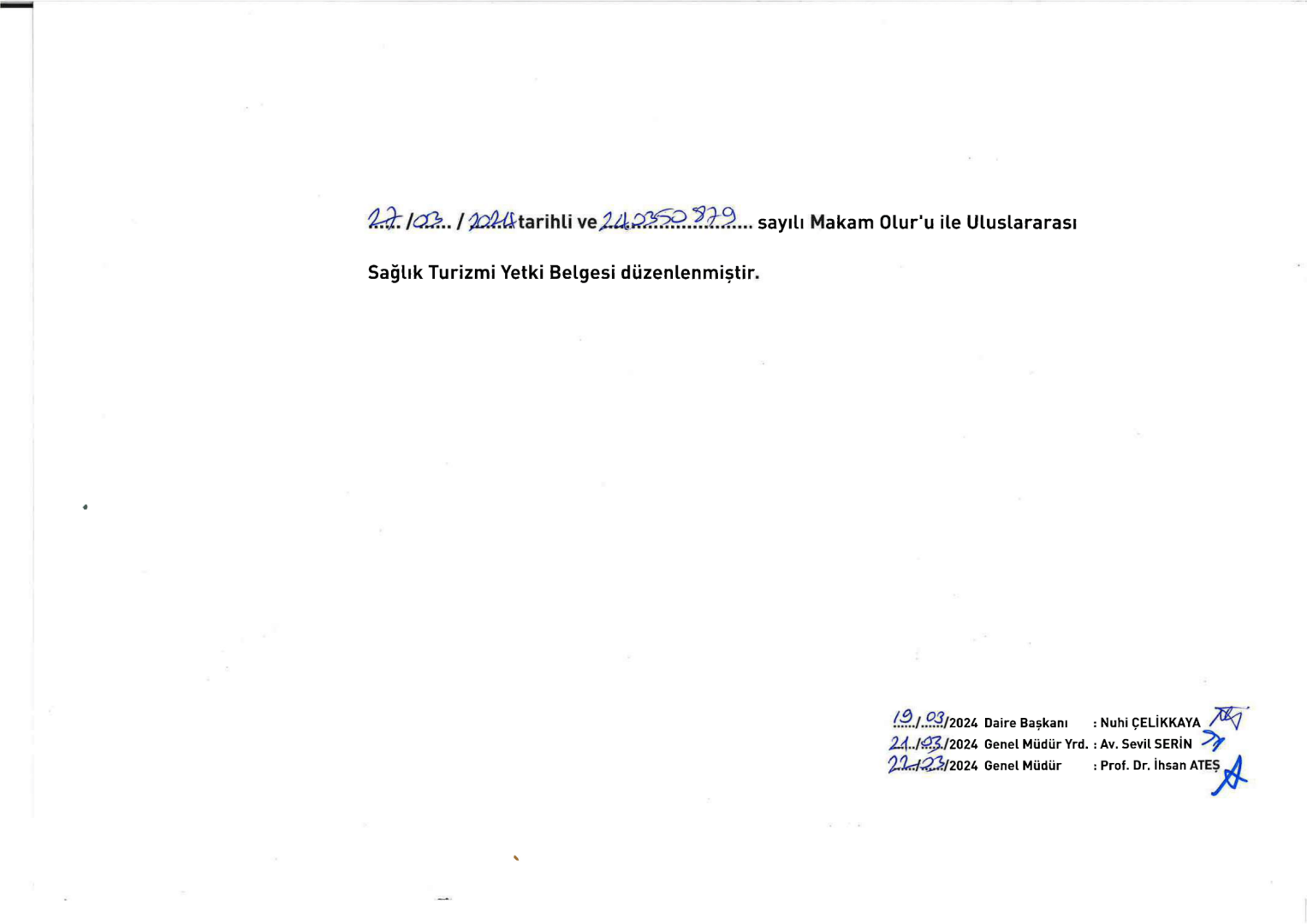 Health Tourism Certificate 2